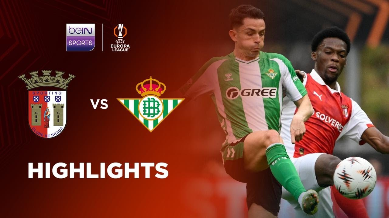 4.9-브라가 1-1 베티스丨경기 하이라이트 -유로파리그