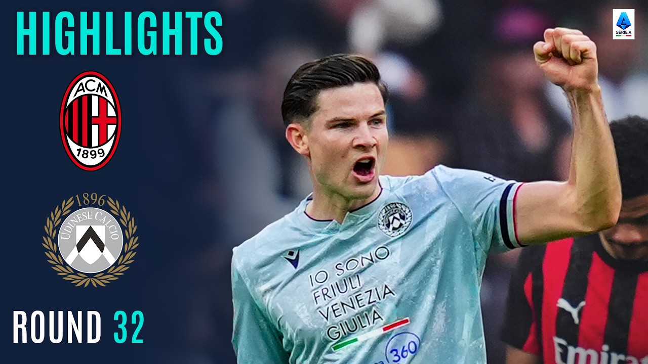 Highlights:Italy Serie A AC Milan 0-3 Udinese - Nowgoal