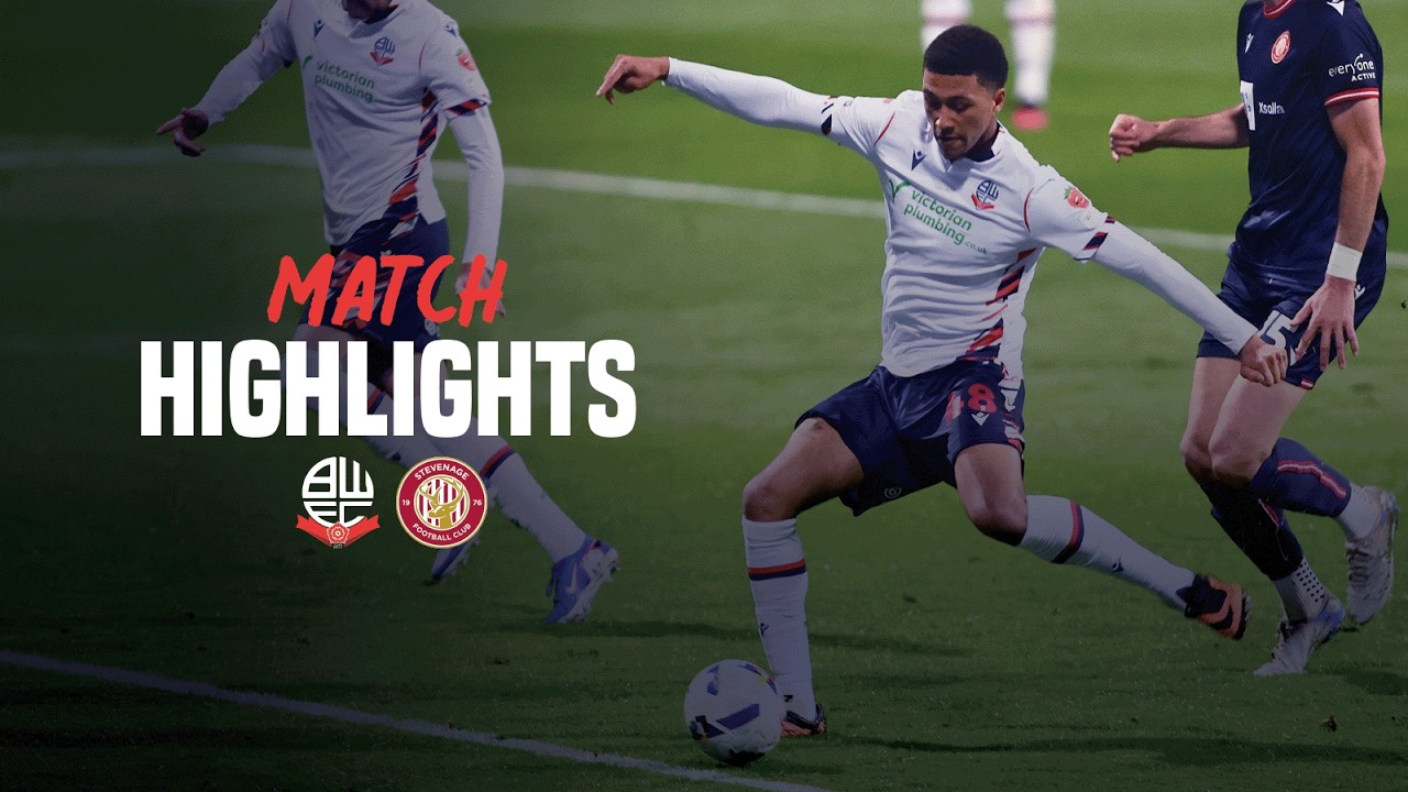 4.15-볼턴 5-1 스티버니지丨경기 하이라이트 -잉글랜드 리그 1