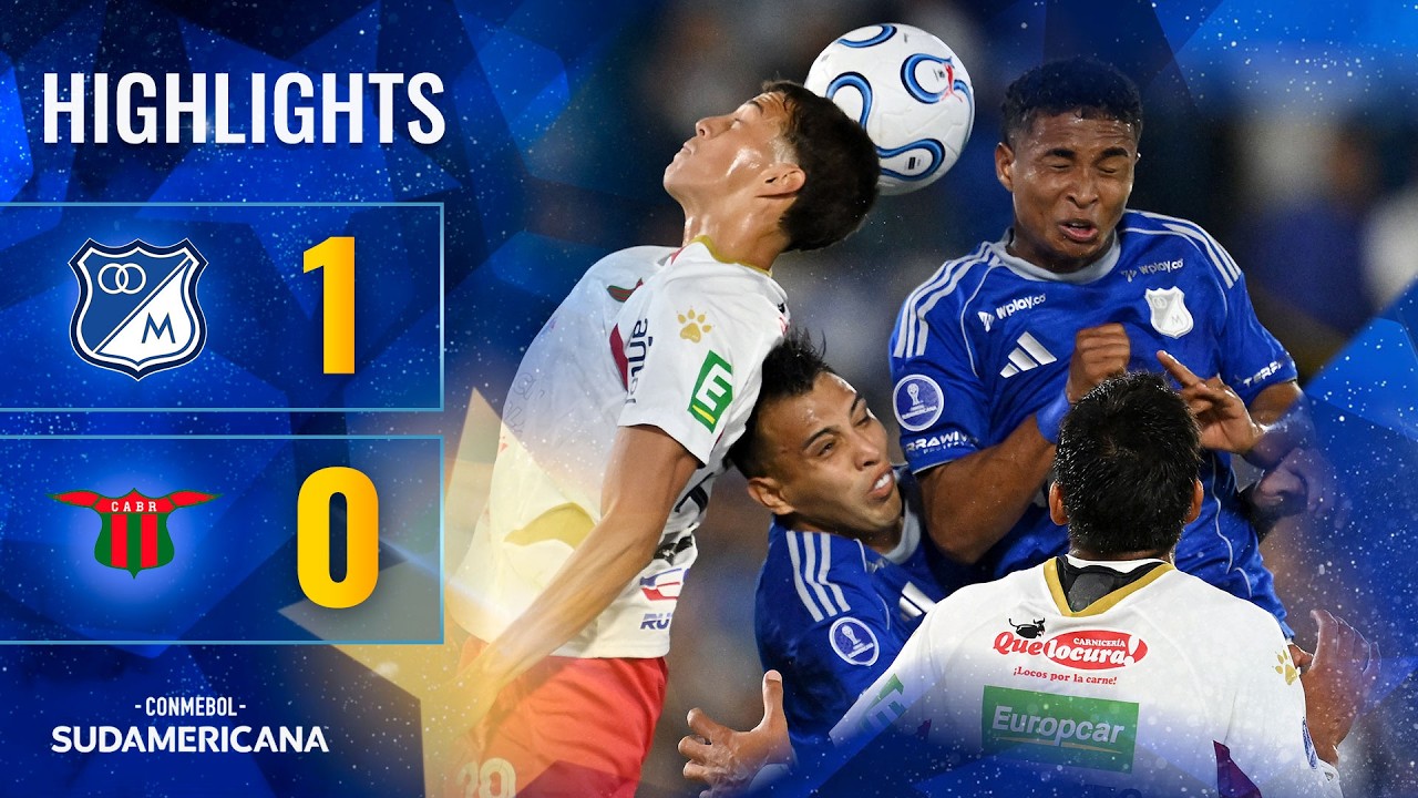 Copa Sudamericana Millonarios 1-0 Boston River Highlights,Hot Video - Goaloo