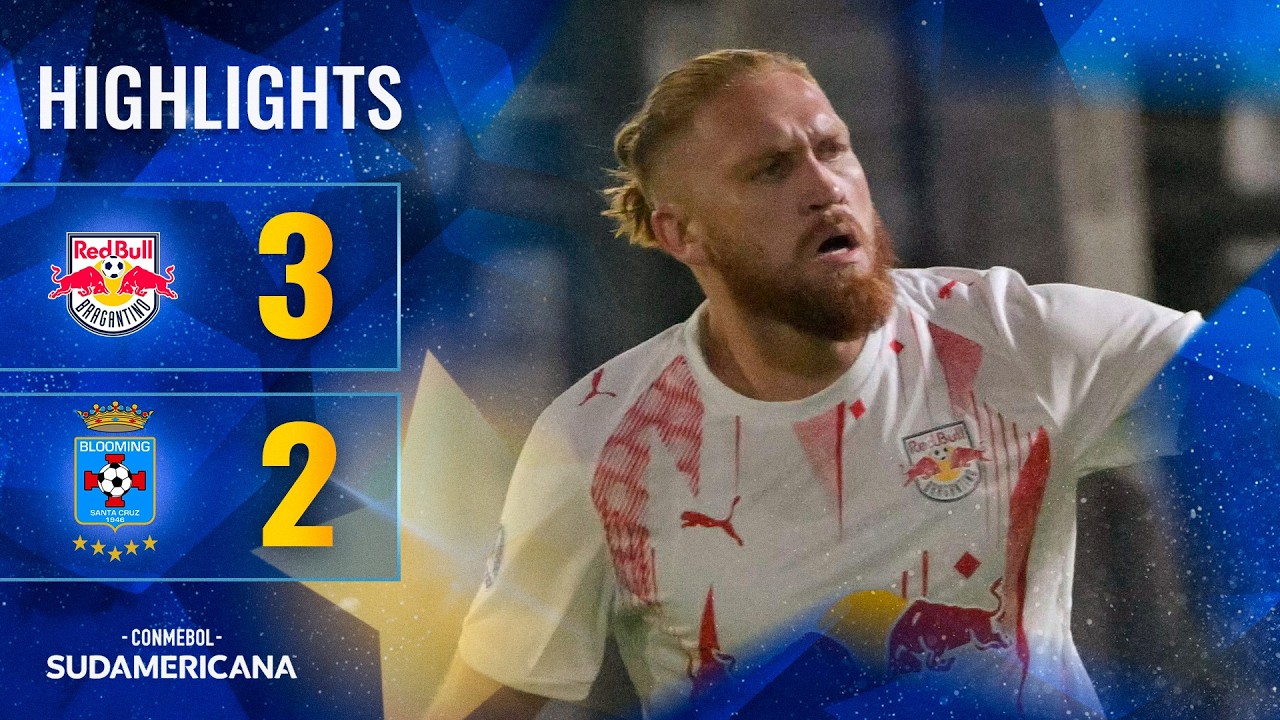 Copa Sudamericana Bragantino 3-2 Blooming Highlights,Hot Video - Goaloo