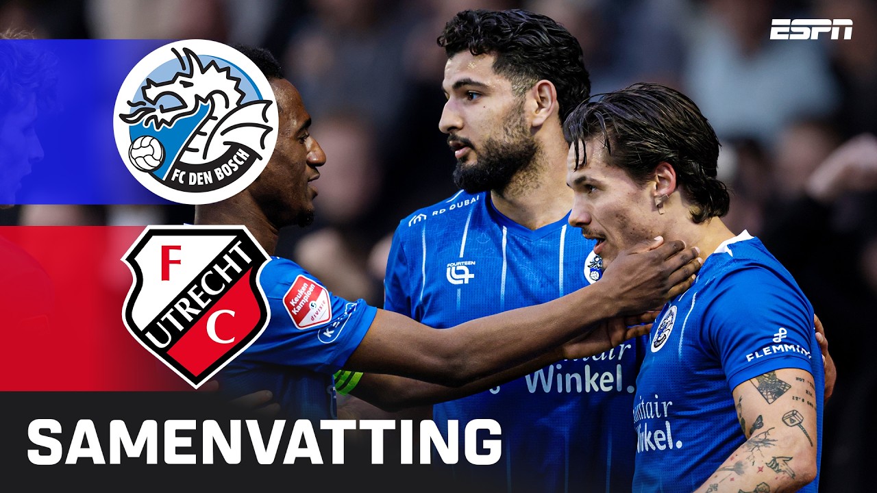 4.21-덴 보쉬 1-1 용 위트레흐트丨경기 하이라이트 -에이르스터 디비시