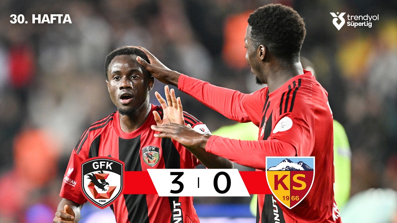 4.21-가지안테프 3-0 카이세리스포르丨경기 하이라이트 -쉬페르리그