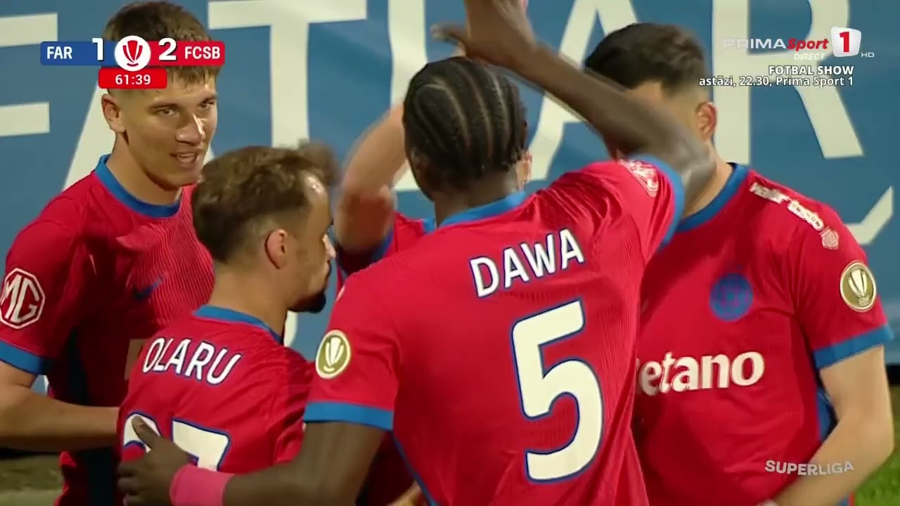 4.21-파룰 콘스탄차 2-3 FCSB丨경기 하이라이트 -수페르리가