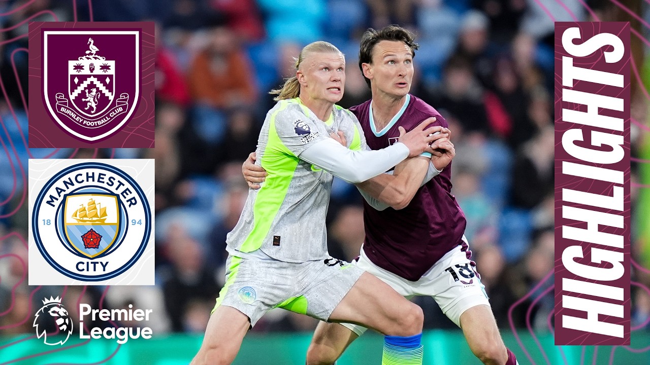 English Premier League Burnley 0-1 Manchester City Highlights,Hot Video - Goaloo