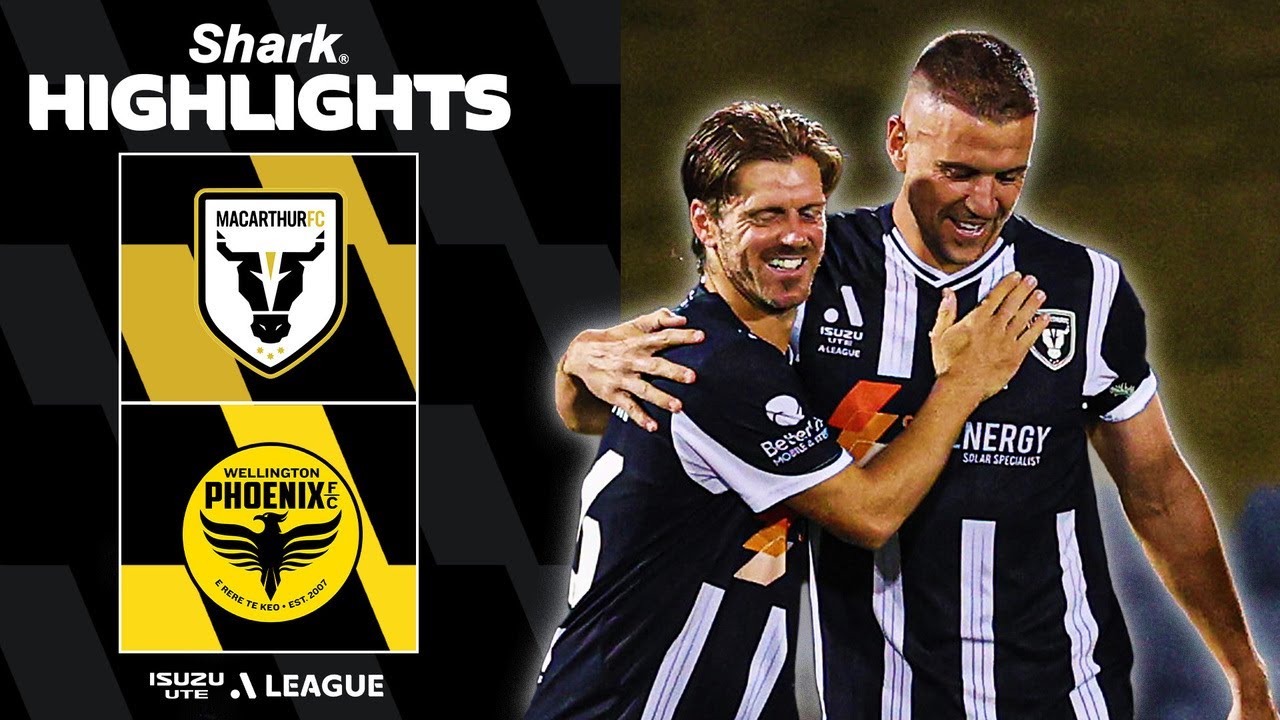 4.24-맥아서 FC 4-0 웰링턴 피닉스丨경기 하이라이트 -호주 A리그