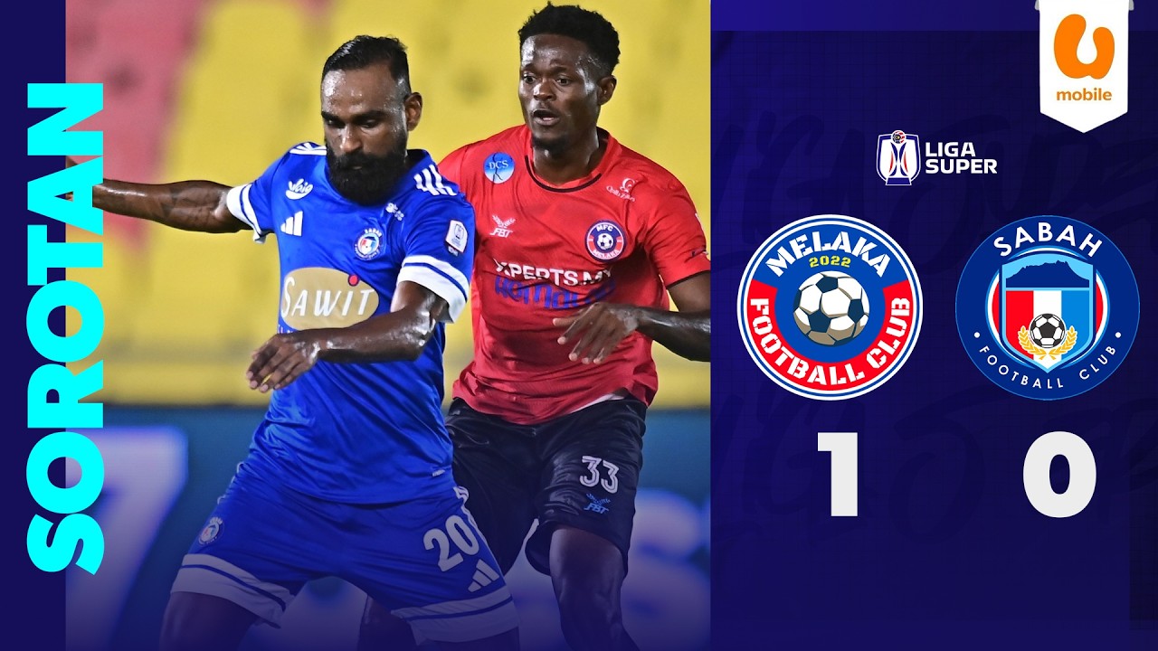 ไฮไลท์+มาเลเซีย ซุปเปอร์ลีก:มะละกา เอฟซี 1-0 Sabah丨มาเลเซีย ซุปเปอร์ลีก 2025-2026丨23-04-2026