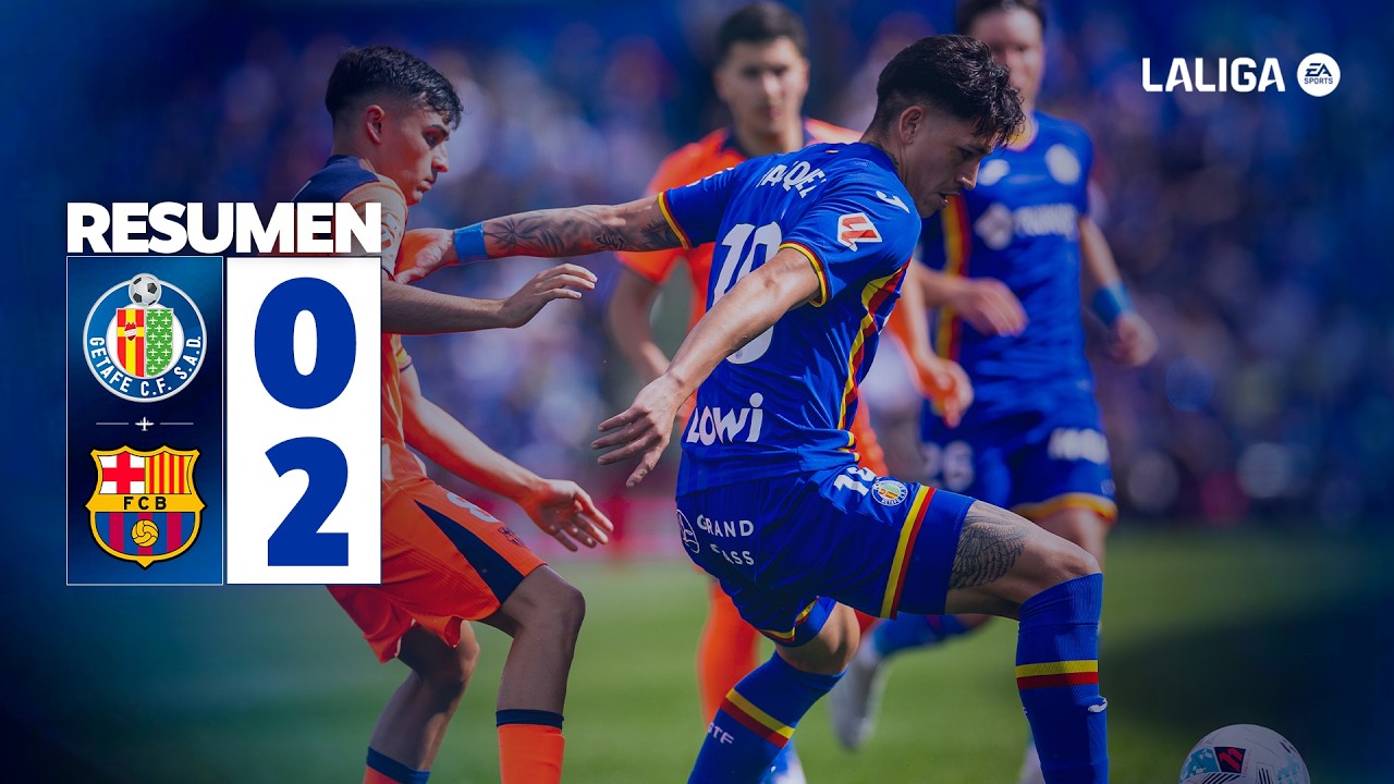 4.25-헤타페 0-2 바르셀로나丨경기 하이라이트 -라리가