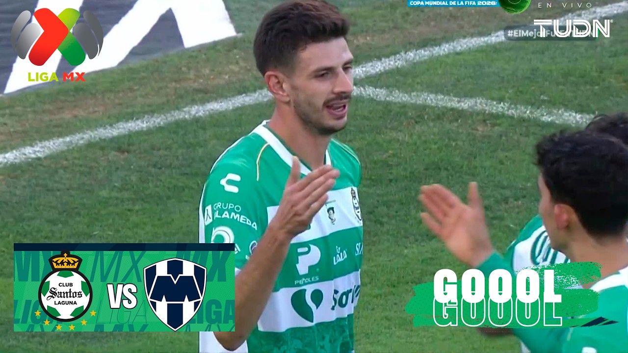 4.27-산토스 라구나 3-0 몬테레이丨경기 하이라이트 -리가 MX