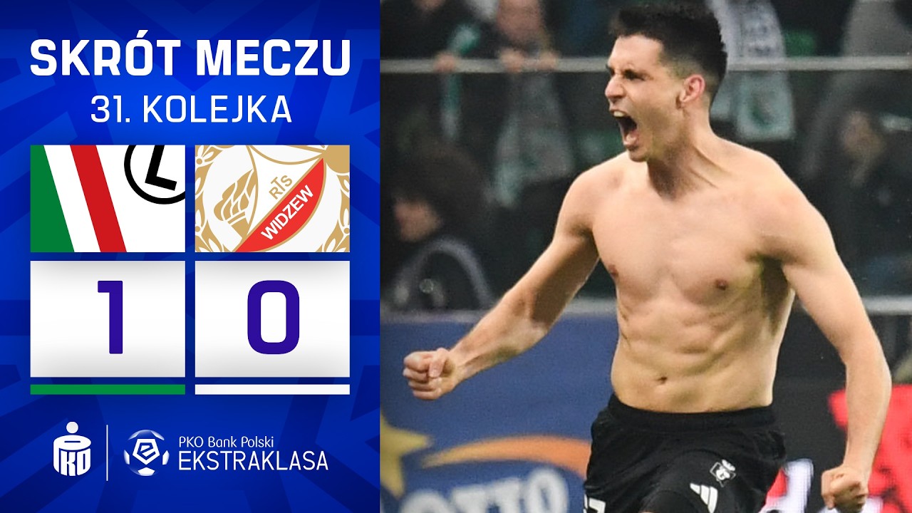 Poland Ekstraklasa Legia Warszawa 1-0 Widzew lodz Highlights,Hot Video - Goaloo