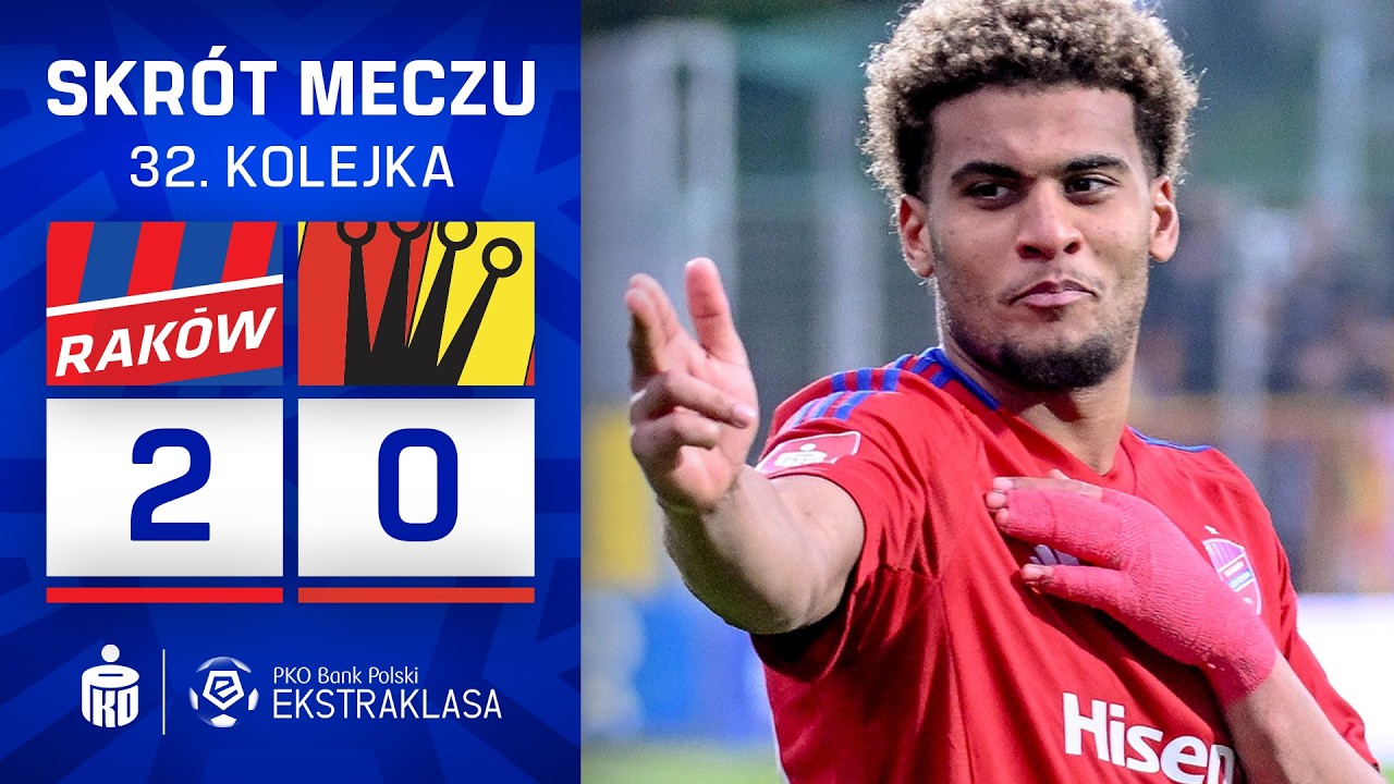 ไฮไลท์+โปแลนด์เอ็คสตรัคลาซ่า:รากูฟว์ เชสโตว์ฮาวา 2-0 Korona Kielce丨โปแลนด์เอ็คสตรัคลาซ่า 2025-2026丨09-05-2026