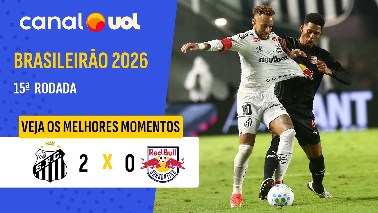 ไฮไลท์+กังเปโอนาตู บราซีเลย์รู แซรียีอา:ซานโตส 2-0 Bragantino丨กังเปโอนาตู บราซีเลย์รู แซรียีอา 2026丨11-05-2026