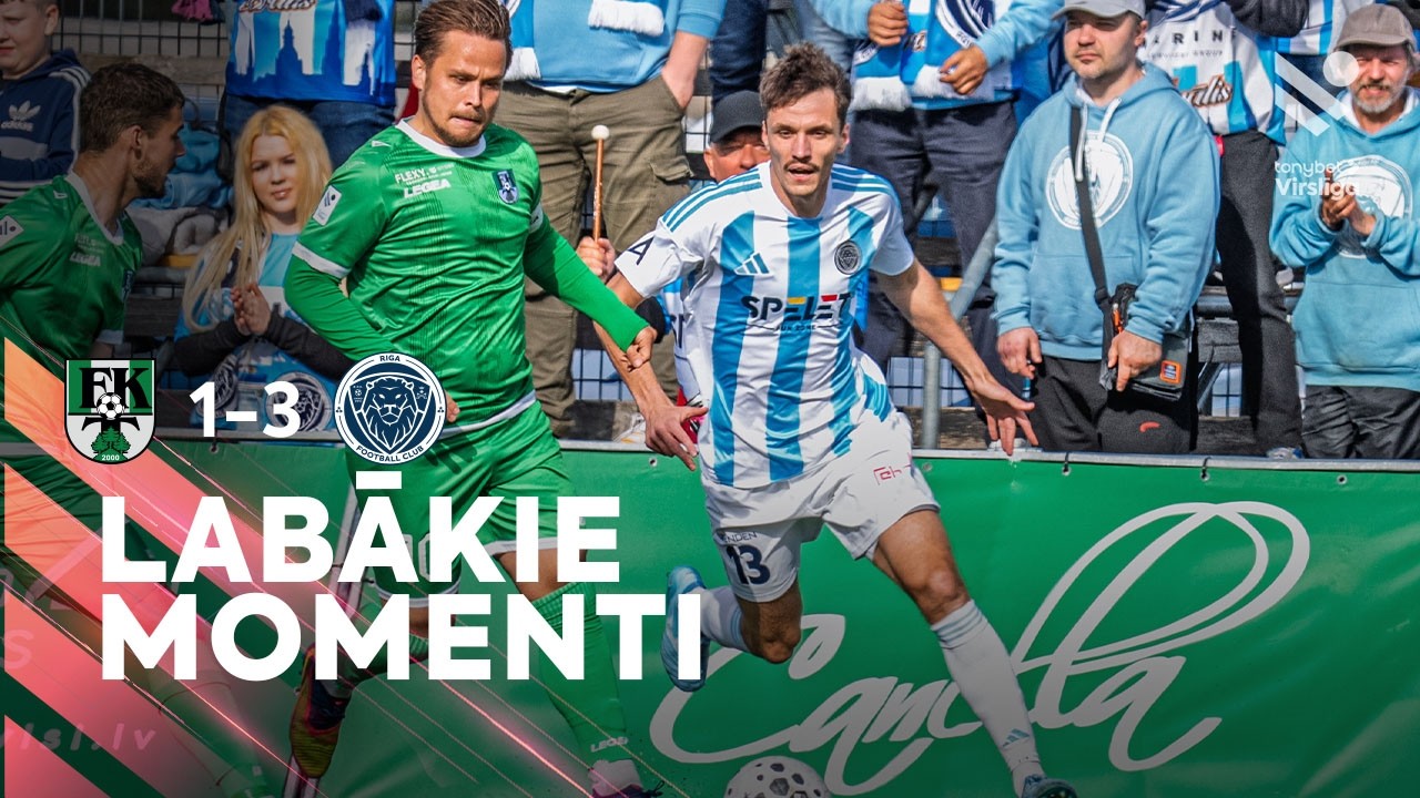 Latvian Higher League Tukums-2000 1-3 Riga FC Highlights,Hot Video - Goaloo
