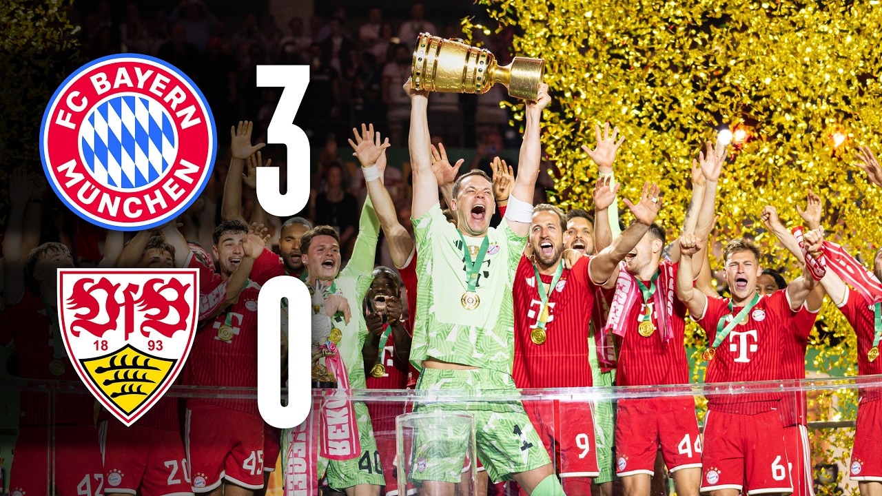 Germany Cup Bayern Munchen 3-0 VfB Stuttgart Highlights,Hot Video - Goaloo