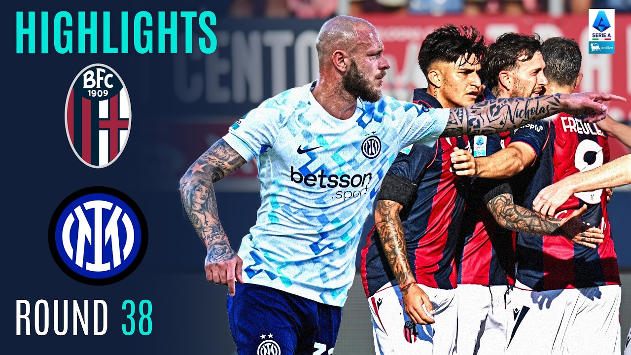 Highlights:Italy Serie A Bologna 3-3 Inter Milan - Nowgoal