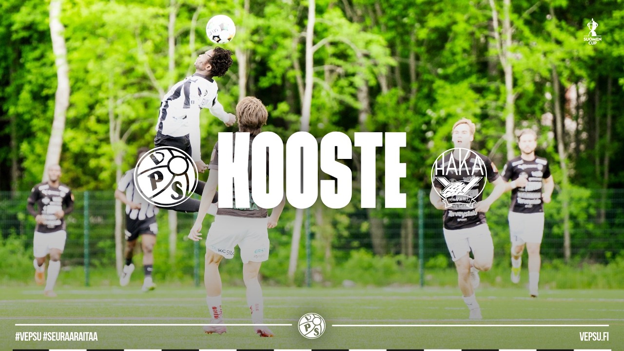 Finland Suomen Cup Vaasa VPS 4-0 FC Haka Highlights,Hot Video - Goaloo