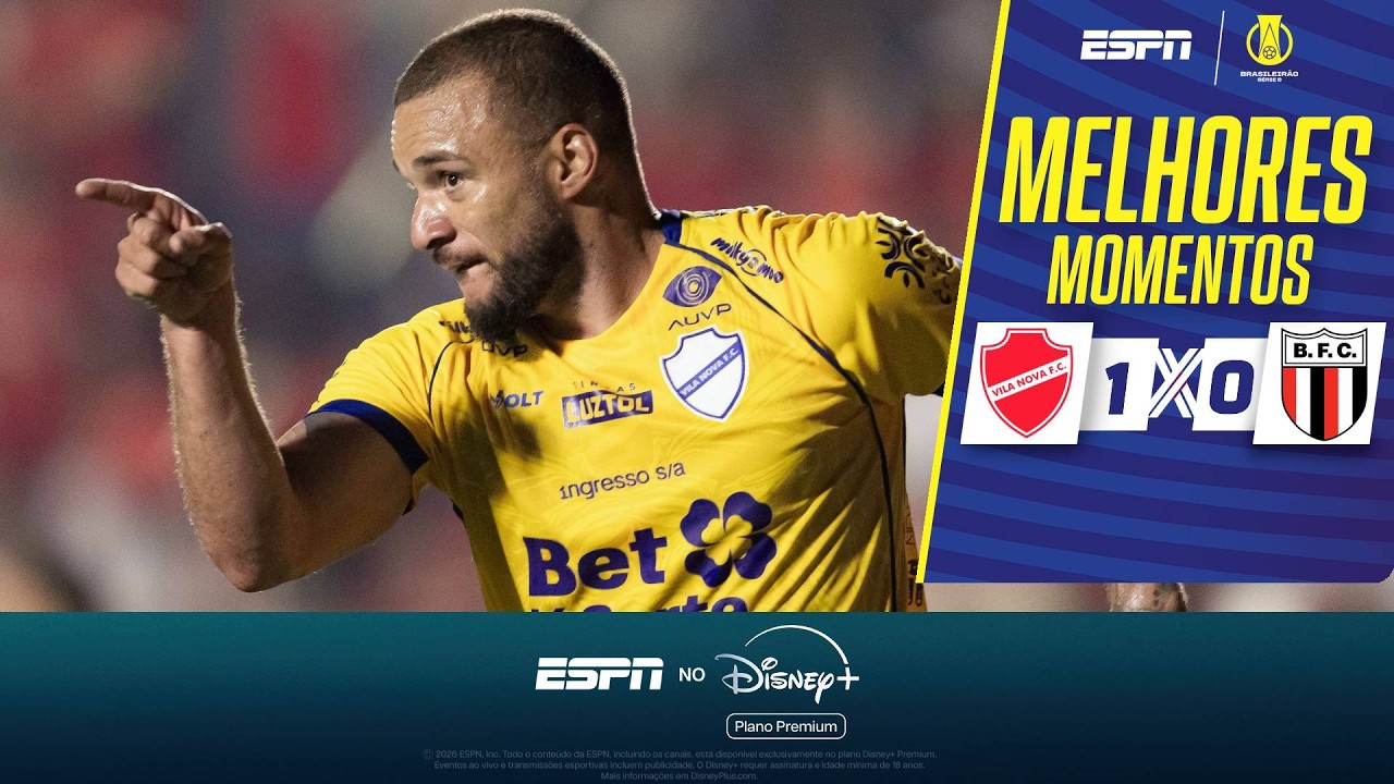 Highlights:Brazil Serie B Vila Nova 1-0 Botafogo SP - Nowgoal