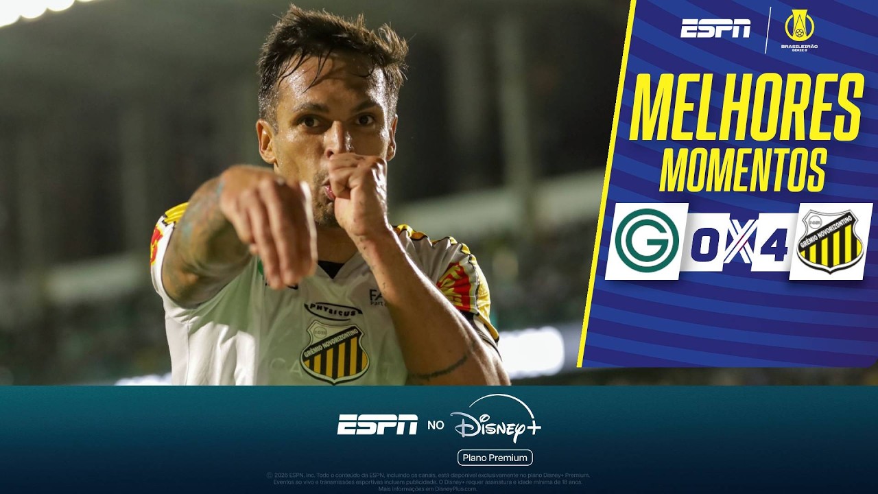 Brazil Serie B Goias 0-4 Gremio Novorizontino Highlights,Hot Video - Goaloo