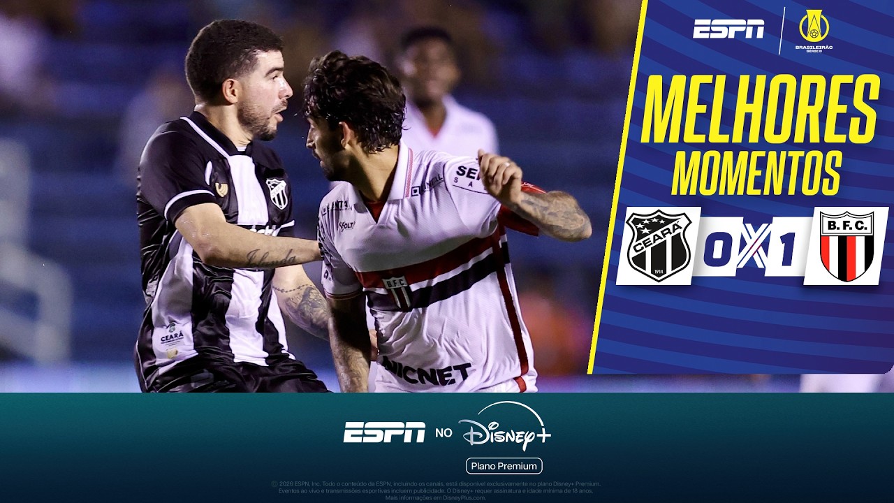 Brazil Serie B Ceara 0-1 Botafogo SP Highlights,Hot Video - Goaloo