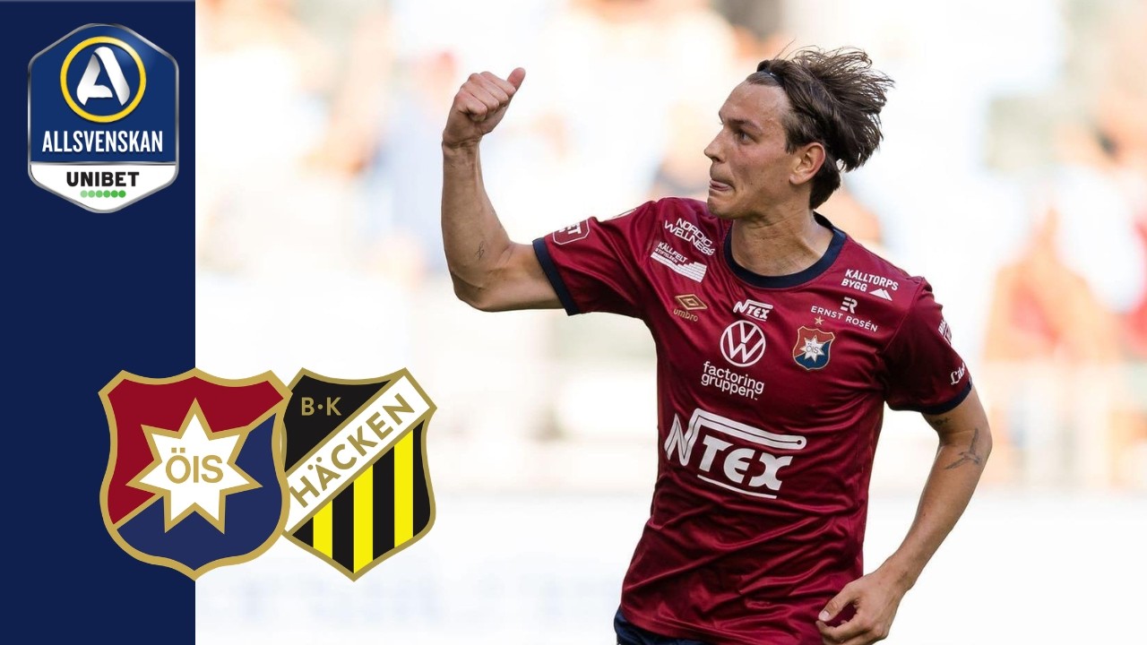 Swedish Allsvenskan Orgryte 4-3 Hacken Highlights,Hot Video - Goaloo
