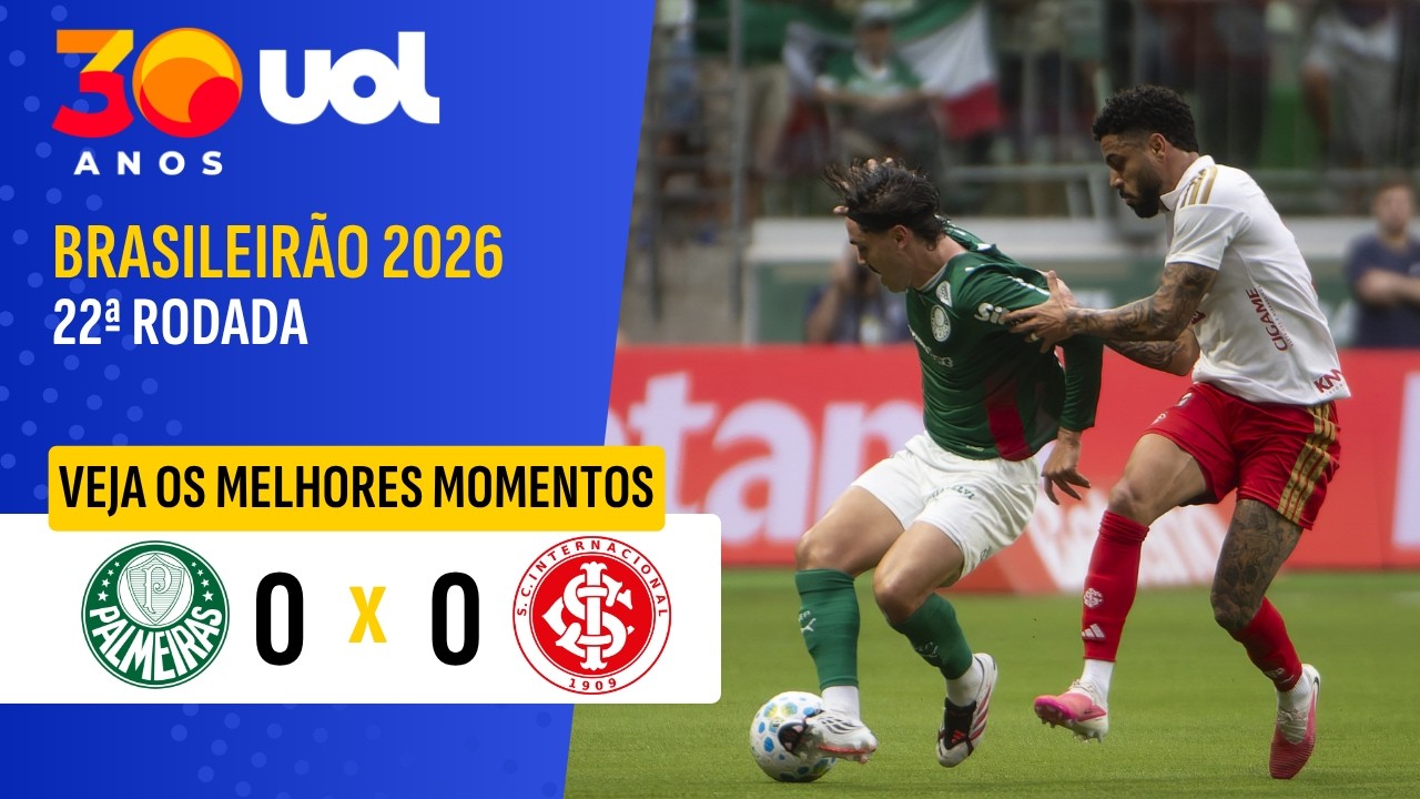 Highlights:Brazil Serie A Palmeiras 0-0 Internacional RS - Nowgoal