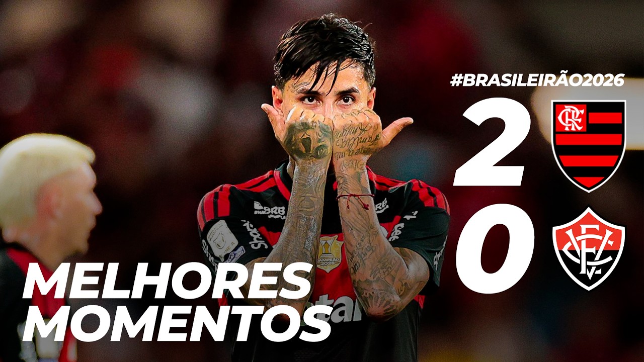 Highlights:Brazil Serie A Flamengo 2-0 Vitoria BA - Nowgoal