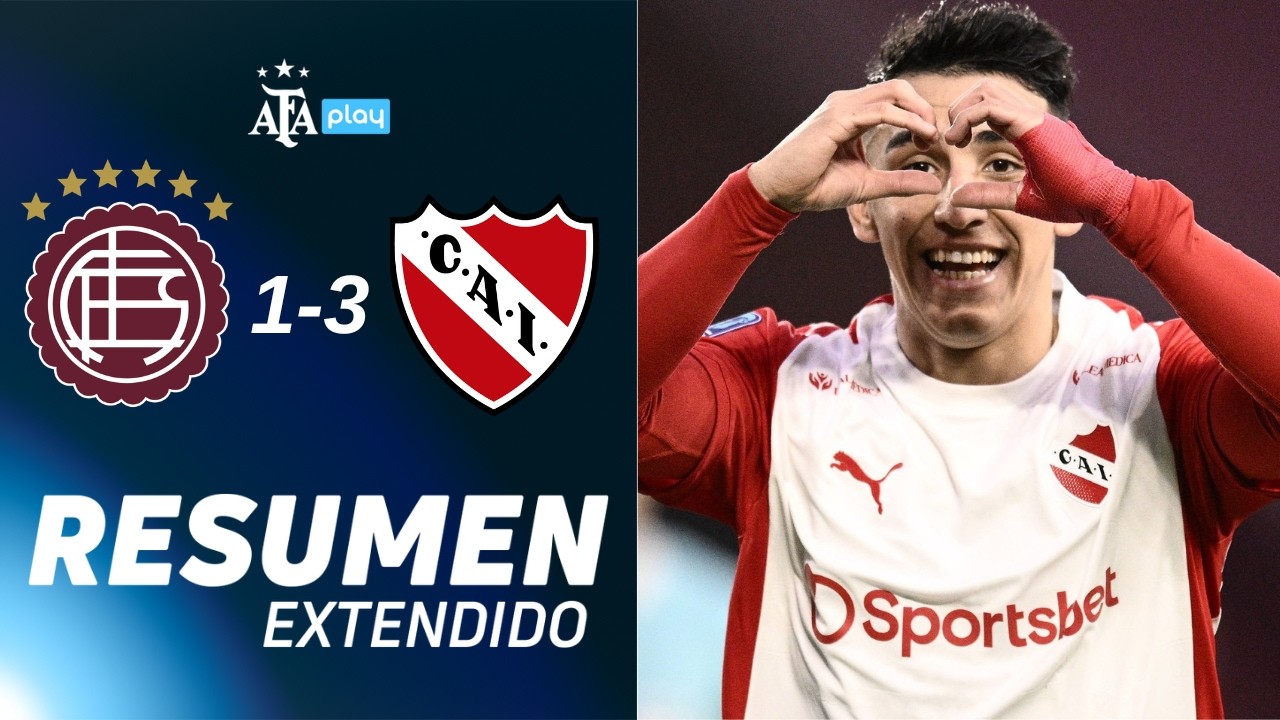 Argentine Division 1 Lanus 1-3 Independiente Highlights,Hot Video - Goaloo