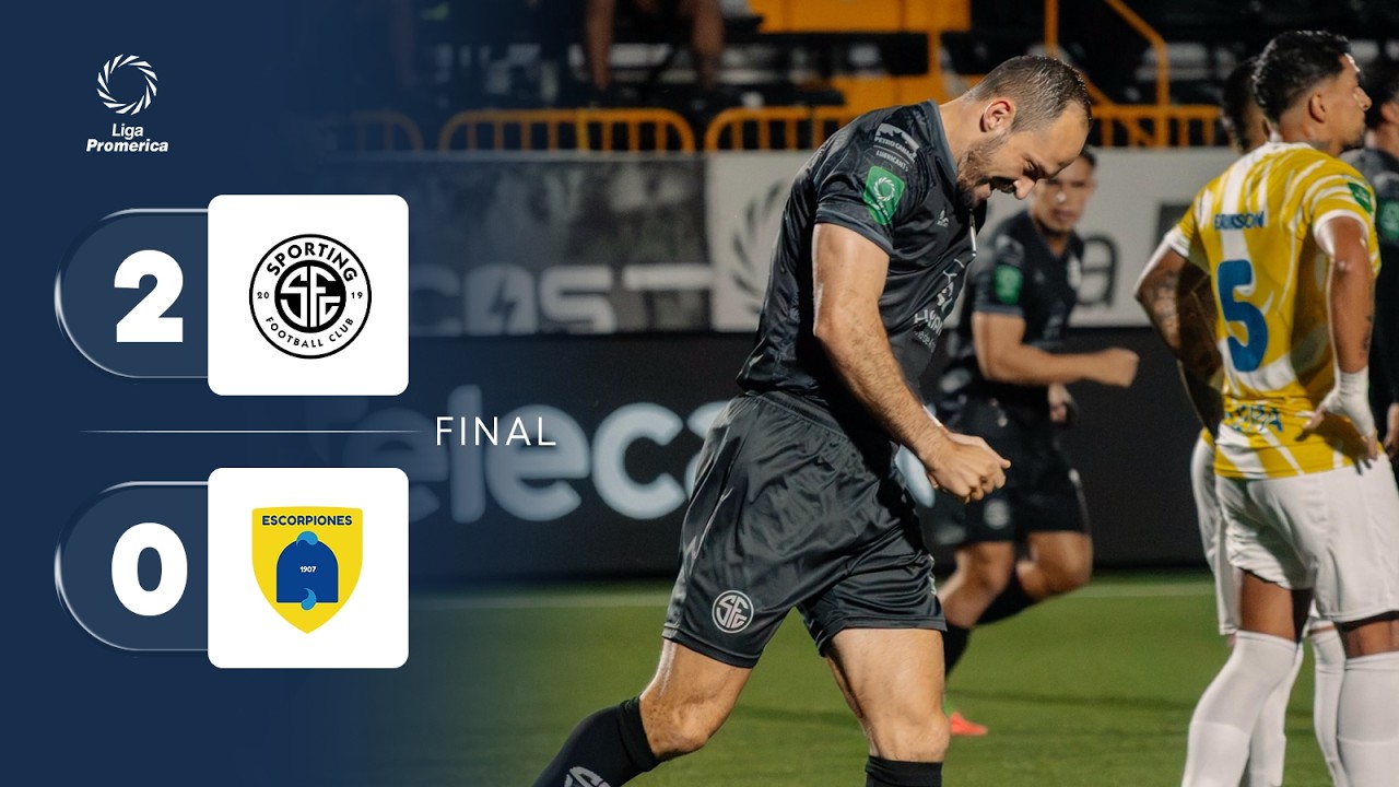 Costa Rica Primera Division Sporting San Jose 2-0 Escorpiones Belen Highlights,Hot Video - Goaloo