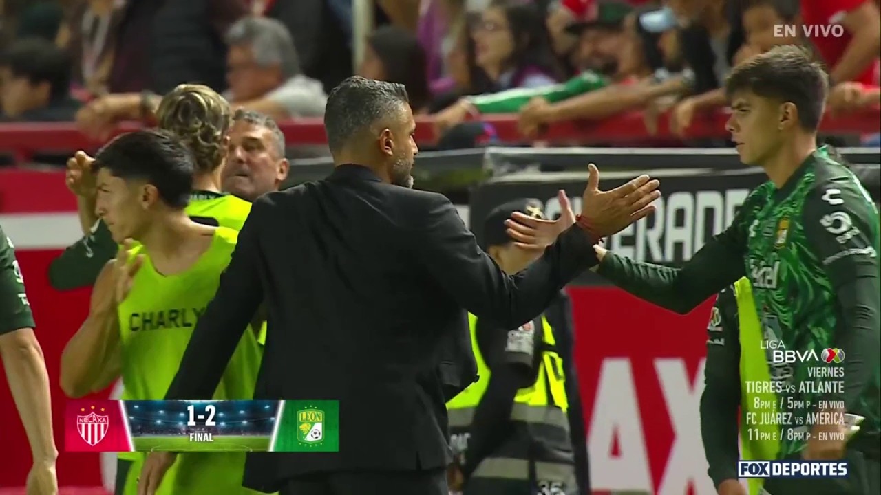 Primera Division Liga MX Necaxa 1-2 Club Leon Highlights,Hot Video - Goaloo