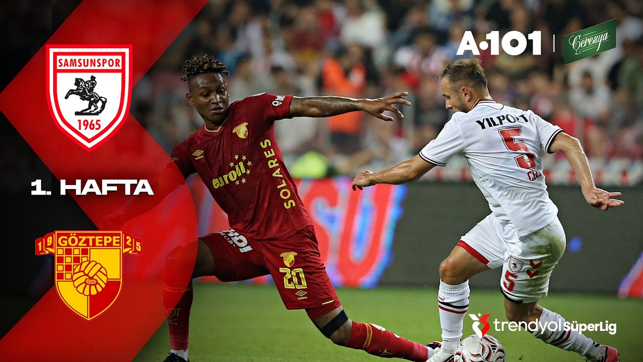 Turkey Super Lig Samsunspor 3-3 Goztepe Highlights,Hot Video - Goaloo