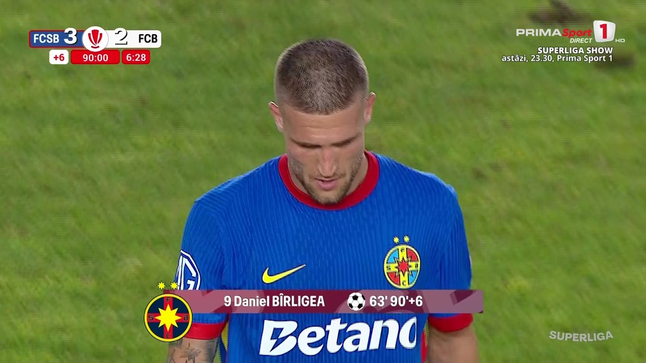 Romania Liga I FCSB 3-2 FC Botosani Highlights,Hot Video - Goaloo