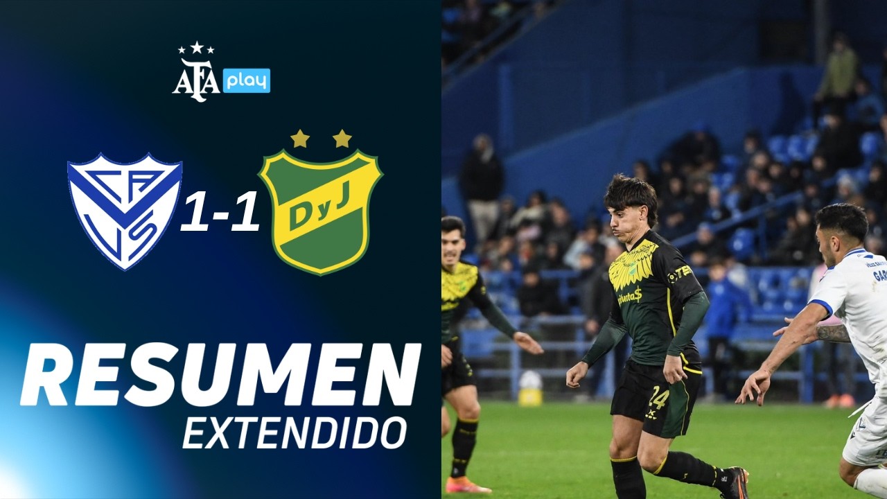 Argentine Division 1 Velez Sarsfield 1-1 Defensa Y Justicia Highlights,Hot Video - Goaloo