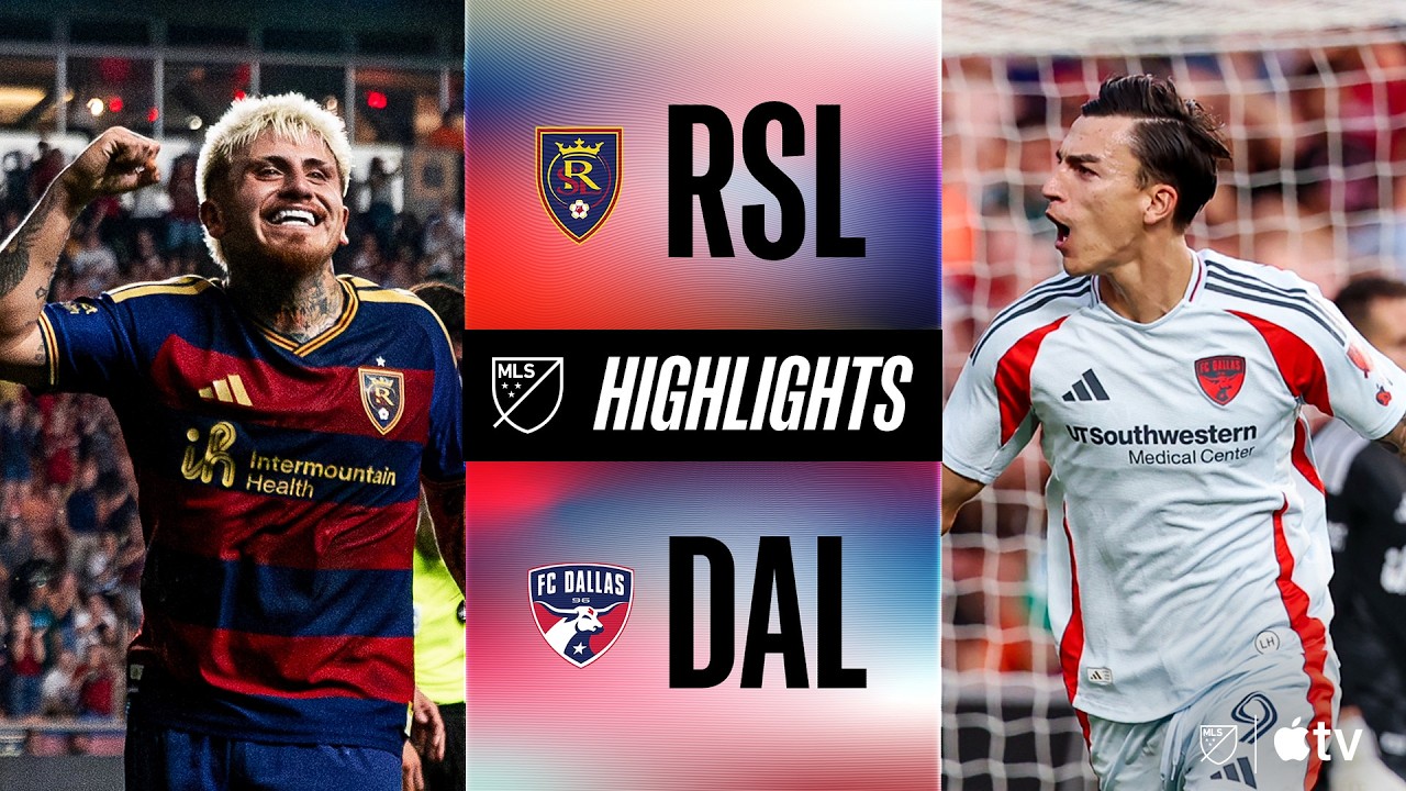 USA Major League Soccer Real Salt Lake 3-4 FC Dallas Highlights,Hot Video - Goaloo