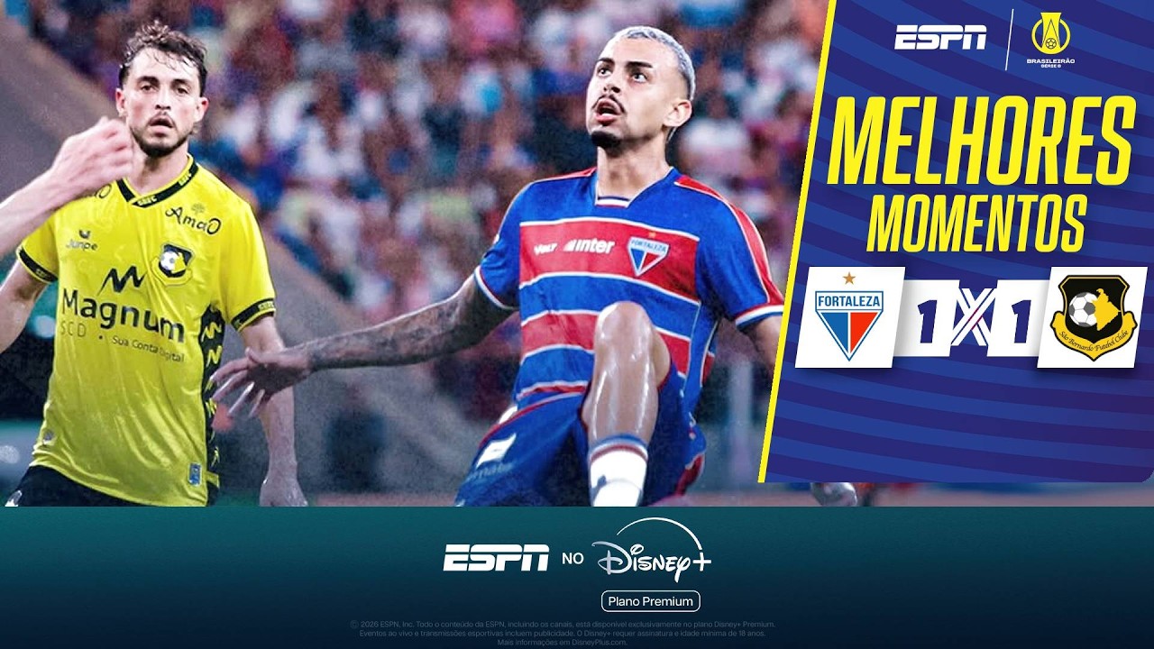 Brazil Serie B Fortaleza 1-1 Sao Bernardo Highlights,Hot Video - Goaloo