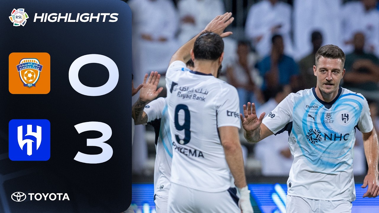 Saudi Professional League Al-Feiha 0-3 Al Hilal Highlights,Hot Video - Goaloo