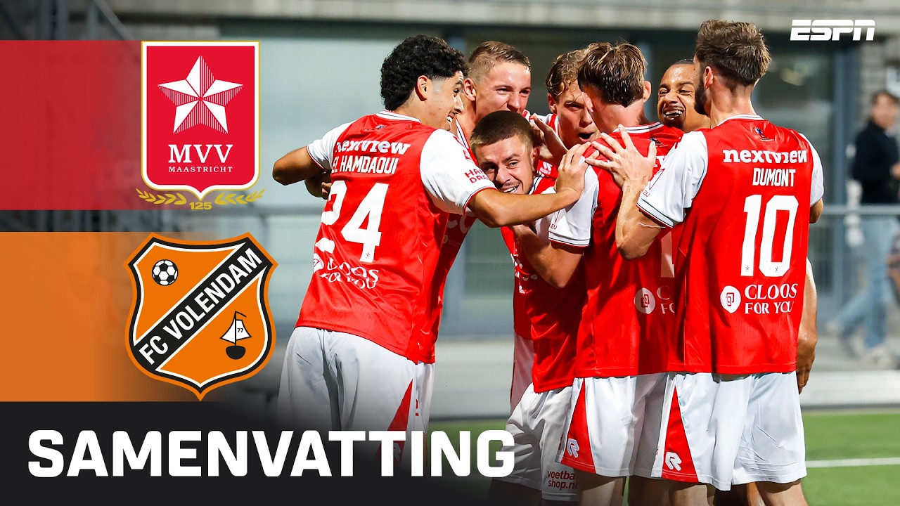 Holland Eerste Divisie MVV Maastricht 1-0 Volendam Highlights,Hot Video - Goaloo