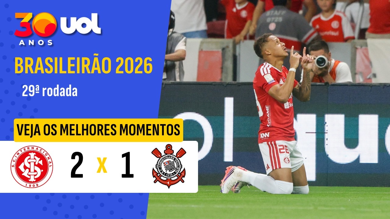Brazil Serie A Internacional RS 2-1 Corinthians Paulista (SP) Highlights,Hot Video - Goaloo