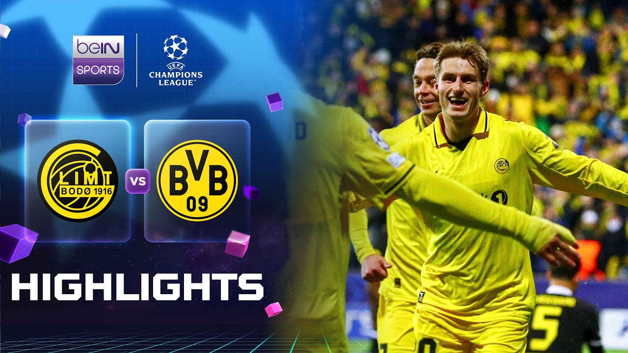 Highlights:UEFA Champions League Bodo Glimt 1-0 Borussia Dortmund - Nowgoal