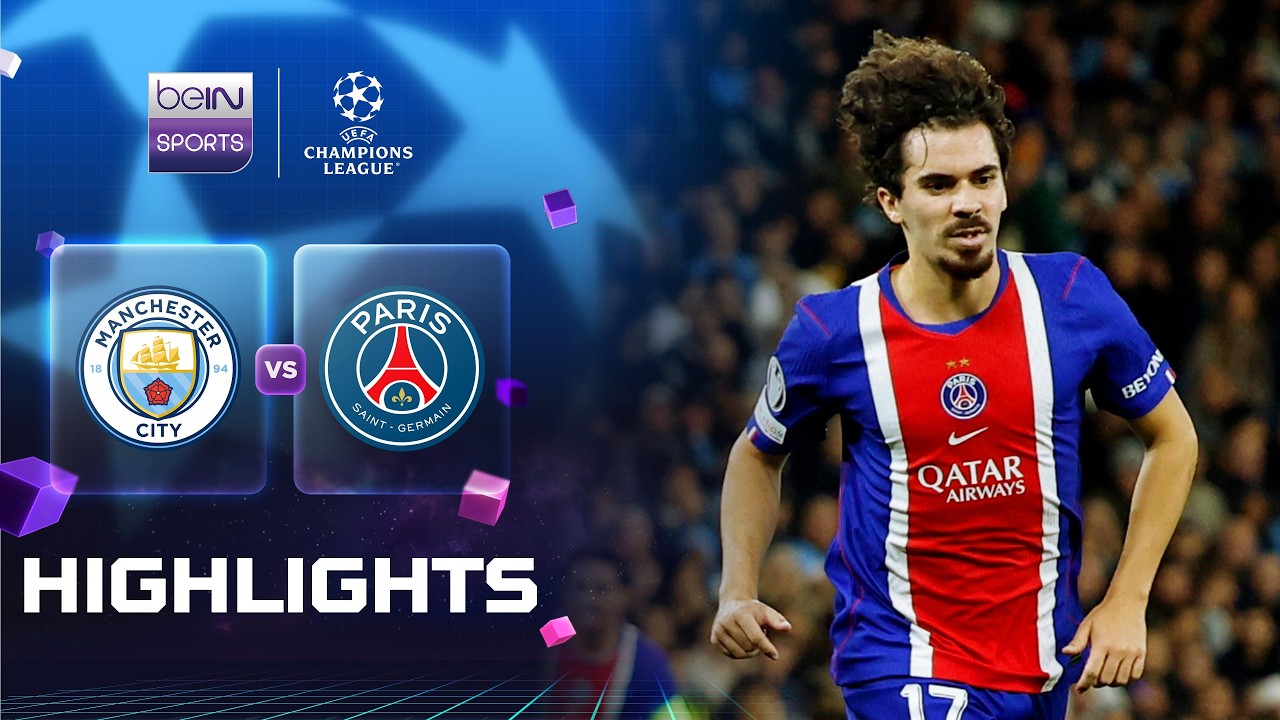 Highlights:UEFA Champions League Manchester City 2-4 Paris Saint Germain (PSG) - Nowgoal