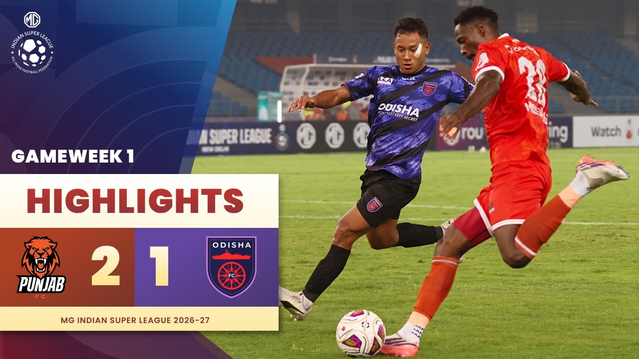 Highlights:Indian Super League Minerva Punjab 2-1 Odisha FC - Nowgoal