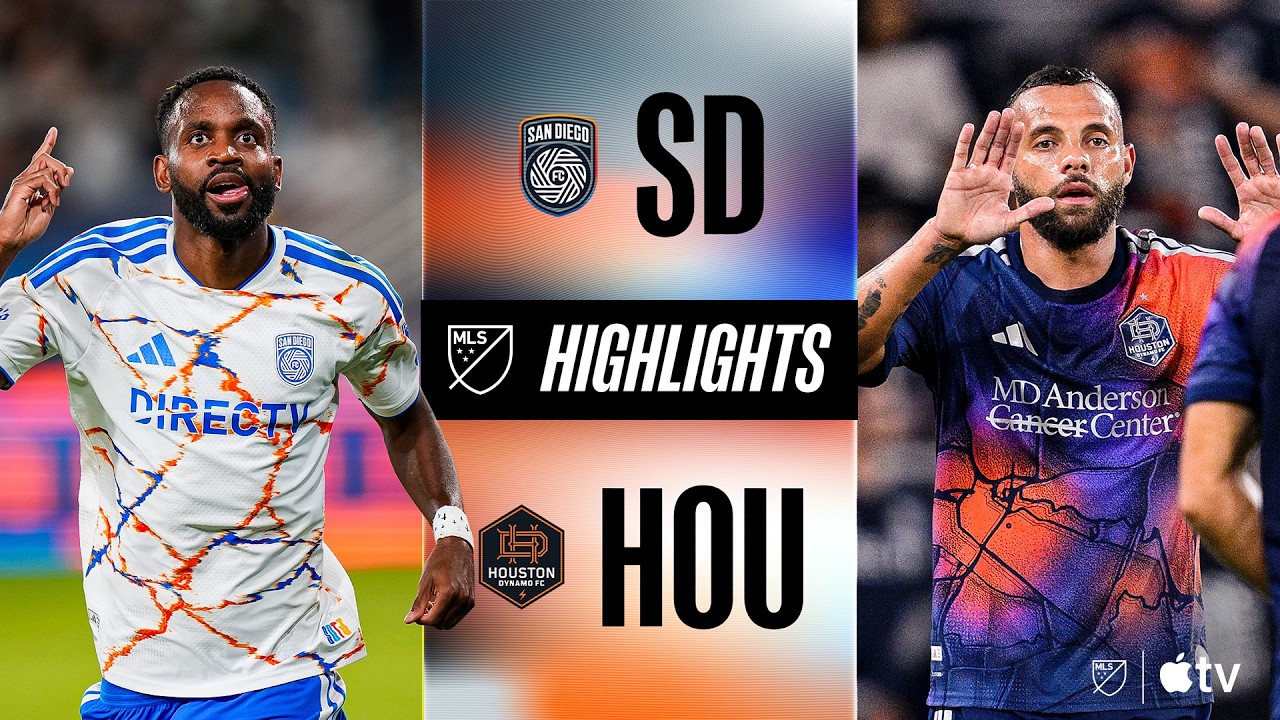 Highlights:USA Major League Soccer San Diego FC 3-3 Houston Dynamo - Nowgoal