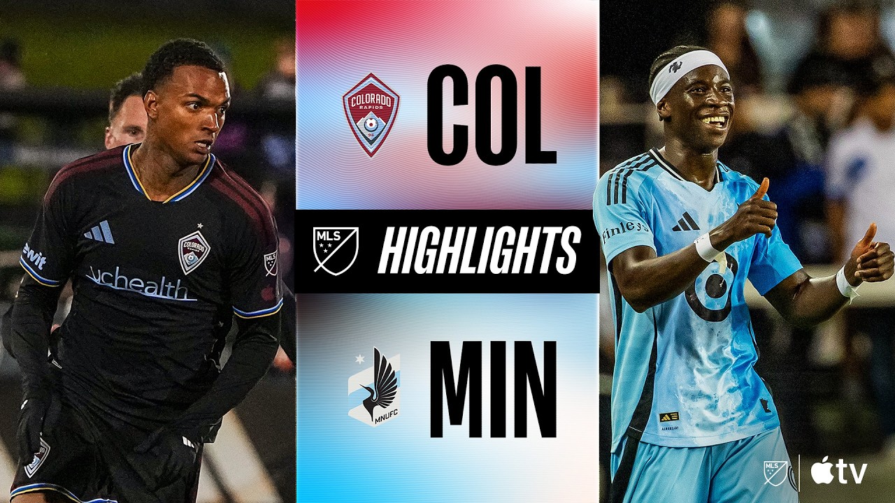USA Major League Soccer Colorado Rapids 2-2 Minnesota United FC Highlights,Hot Video - Goaloo