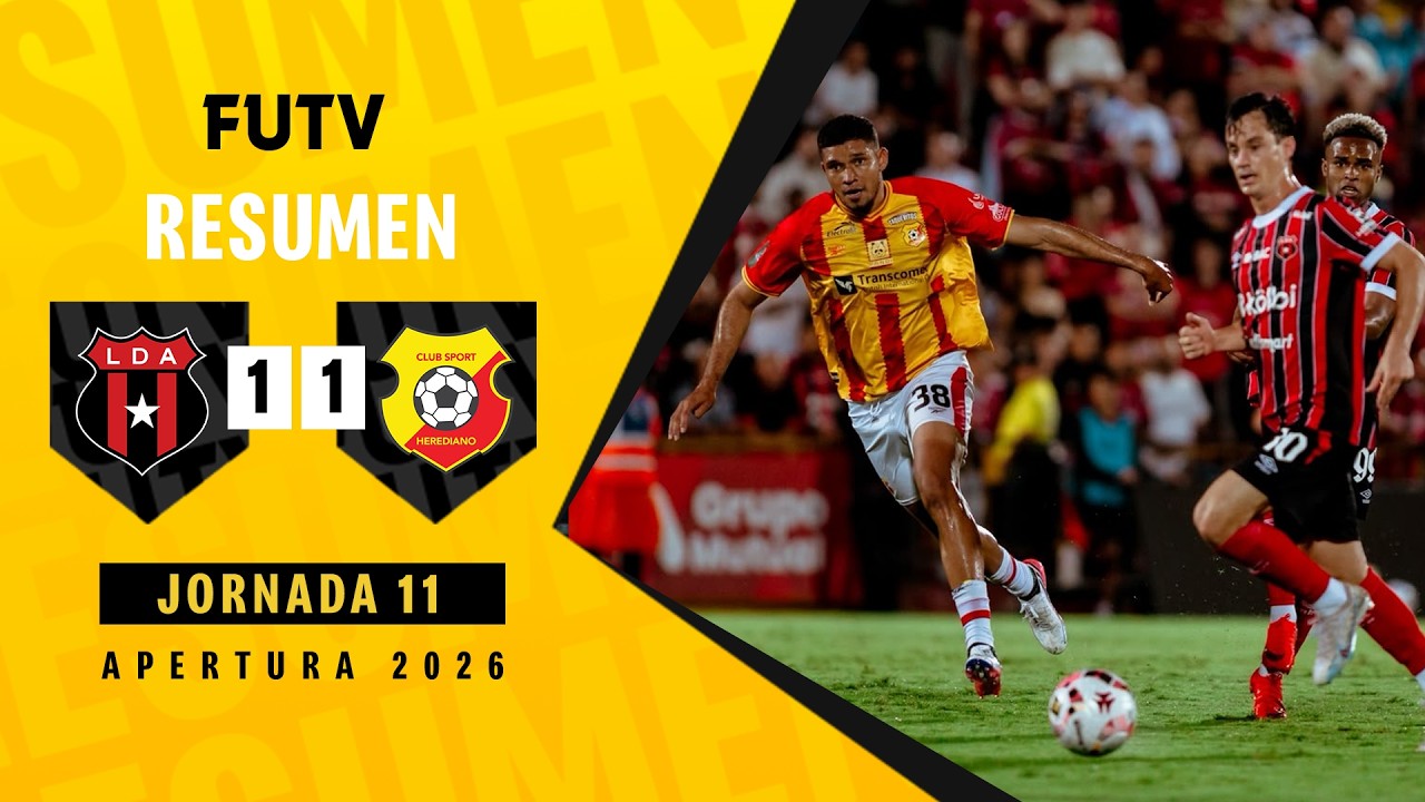 Highlights:Costa Rica Primera Division Alajuelense 1-1 Herediano - Nowgoal