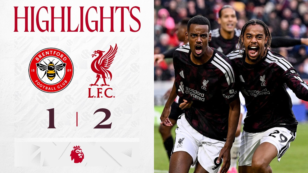 English Premier League Brentford 1-2 Liverpool Highlights,Hot Video - Goaloo