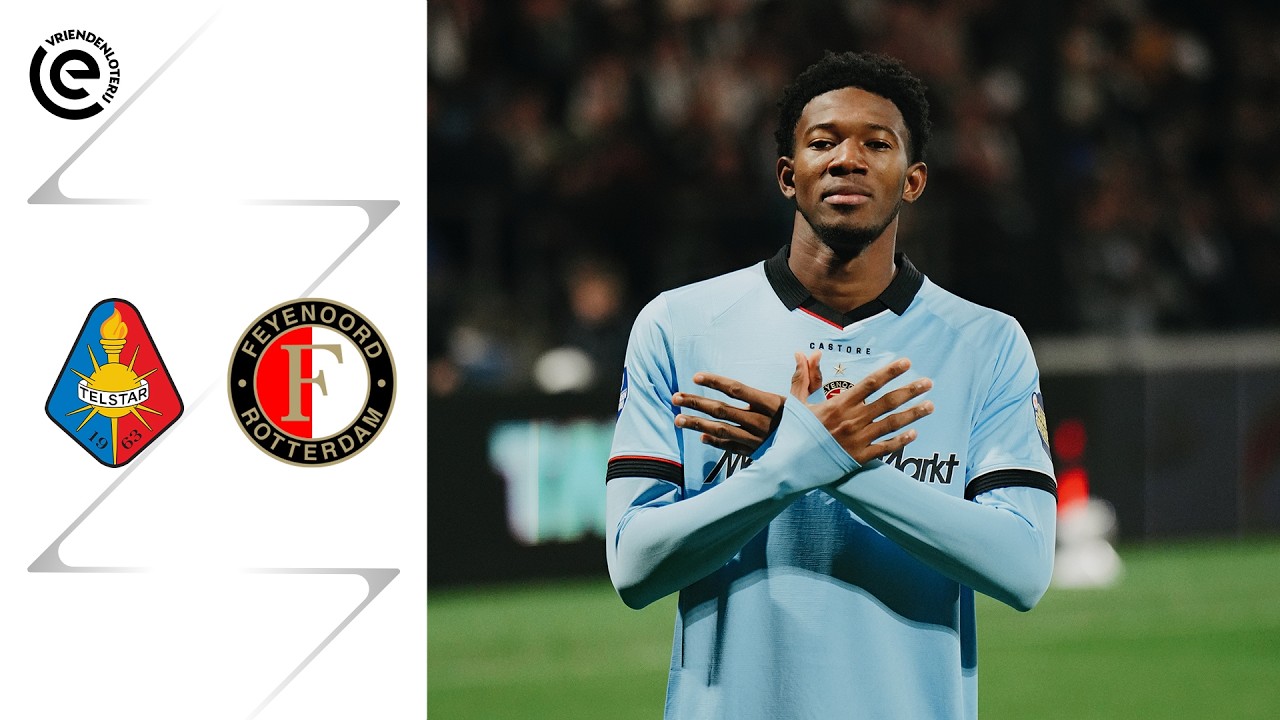 Holland Eredivisie SC Telstar 3-4 Feyenoord Highlights,Hot Video - Goaloo