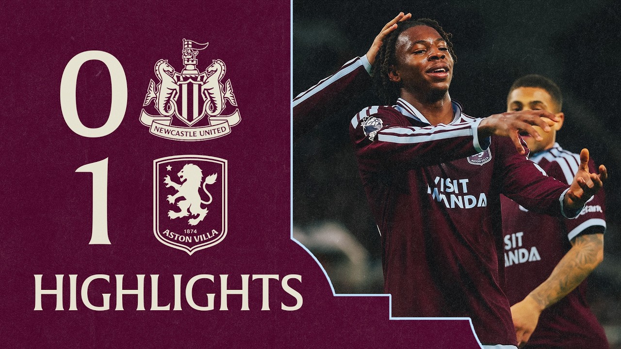 English Premier League Newcastle United 0-1 Aston Villa Highlights,Hot Video - Goaloo