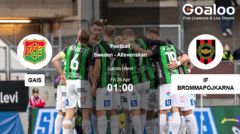 Low-Scoring Affair Likely as GAIS Host Brommapojkarna