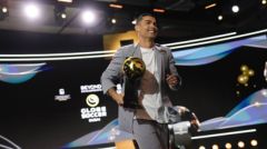 Cristiano Ronaldo Claims Best Middle East Player at 2025 Globe Soccer Awards