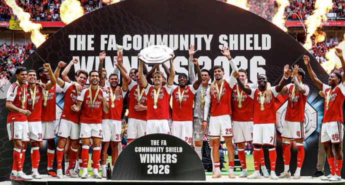 Arsenal Stun Manchester City 3-0 to Claim 2026 Community Shield