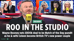 Wayne Rooney Signs £800k Deal to Become BBC's "Match of the Day" Regular, Potentially Ending Coaching Career